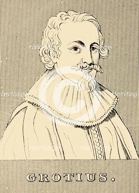 'Grotius', (1583-1645), 1830. Creator: Unknown.