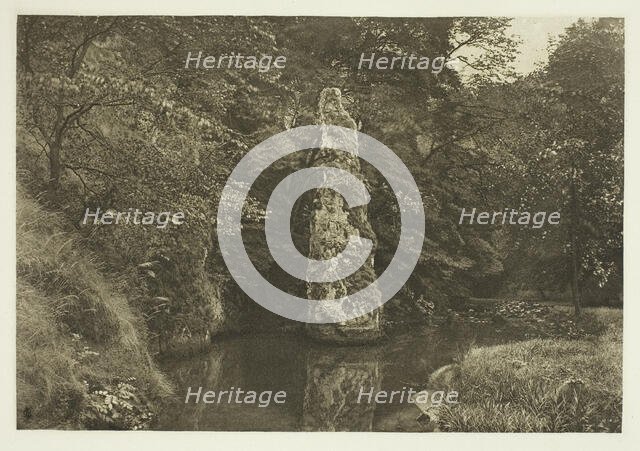 Pike Pool, Beresford Dale, 1880s. Creator: Peter Henry Emerson.