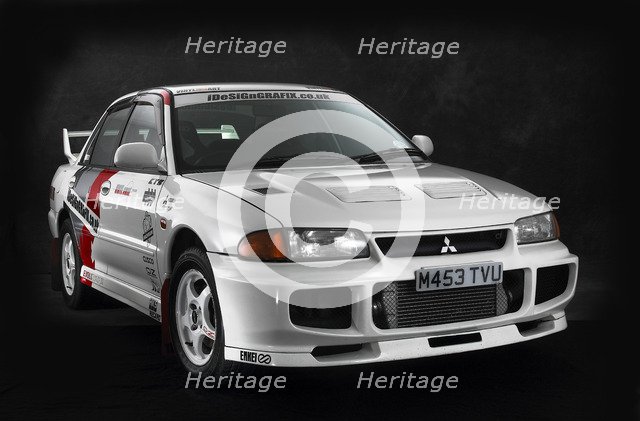 1995 Mitsubishi Lancer Evo 3 Artist: Unknown.