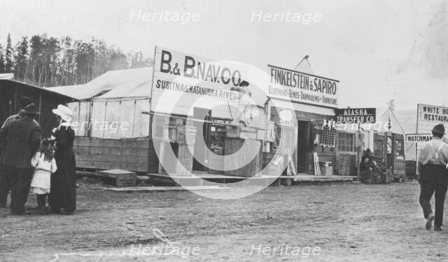 Street scene, between c1900 and c1930. Creator: Unknown.