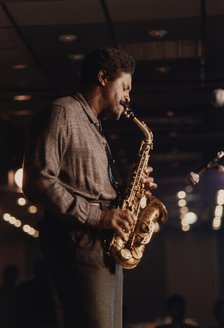 Charles McPherson, Jazz Inn Party, Nordwijk, Netherlands, 1989. Creator: Brian Foskett.