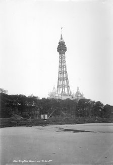 New Brighton Tower, Wallasey, Cheshire, 1890-1910. Artist: Unknown