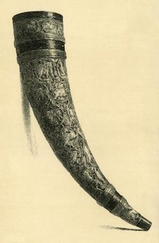 Horn, 11th century, (1881).  Creator: A A Bradbury.