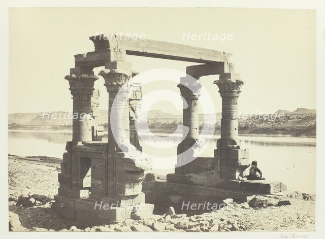 Wady Kardassy, Nubia, 1857. Creator: Francis Frith.