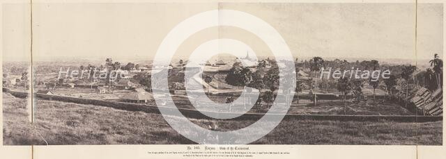 Rangoon: View of the Cantonment, November 1855. Creator: Captain Linnaeus Tripe.