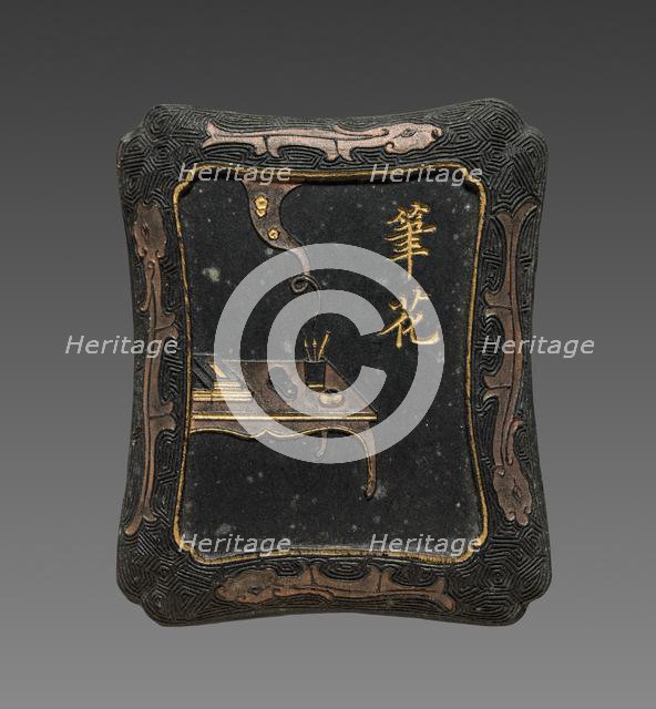 Ink Cake, 1800s-early 1900s. Creator: Unknown.