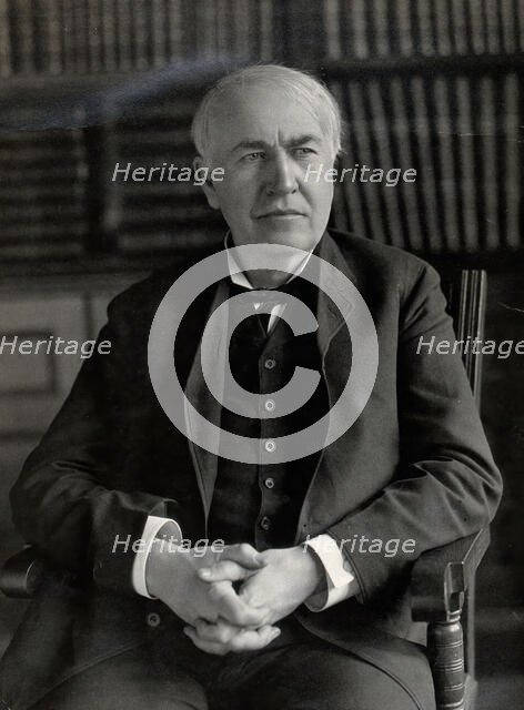 Thomas Alva Edison. Creator: Unknown.