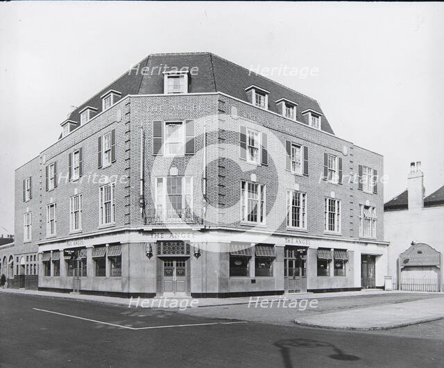 Angel Tavern, Fore Street, Edmonton, Enfield, Greater London Authority, 1930-1934. Creator: Unknown.