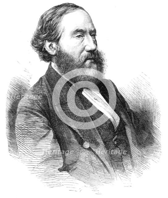 Mr. J. B. Waring, Chief Commissioner, Leeds Art-Exhibition, 1868. Creator: Unknown.