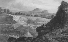 'The Stone Quarries, Craigleith, near Edinburgh: From Which the New Town was Built', 1829. Artist: W Wallis.