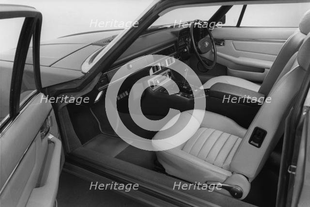 1975 Jaguar XJS interior. Creator: Unknown.