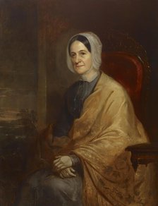 Mrs. Jesse Hare (Catherine H. Welch), 1848. Creator: Alfred Jacob Miller.