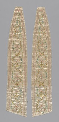 Dress Insert, France, 1780. Creator: Unknown.