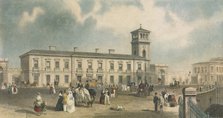 London Bridge Station, Bermondsey, London, 1845. Artist: Henry Adlard.