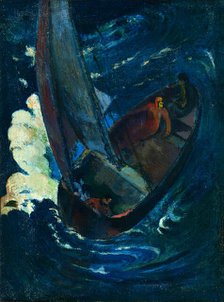 La Barque, 1896. Creator: Gauguin, Paul Eugéne Henri (1848-1903).