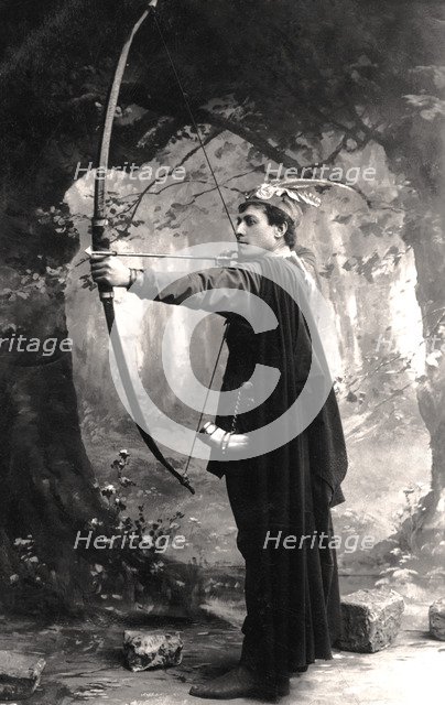 Lewis Waller (1860-1915), English actor, 1907.Artist: Foulsham and Banfield