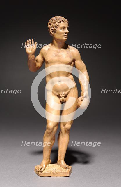 Adam and Eve (pair of statuettes), c. 1535. Creator: Daniel Mauch (German, 1477-1540).