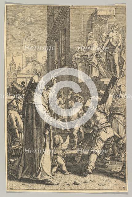 Ecce Homo, from The Passion of Christ, ca. 1623. Creator: Ludovicus Siceram.