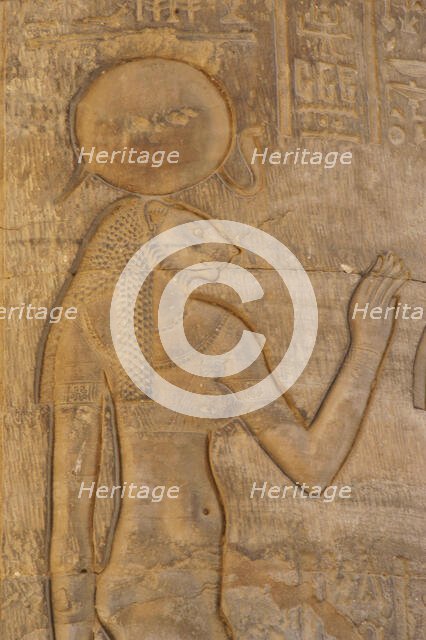 Relief of Sekhmet, the lion-headed goddess, Temple of Kom Ombo, Egypt, 2nd century BC (2003). Creator: Unknown.