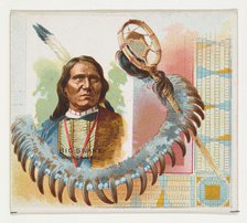 Big Snake, Winnebagoes, from the American Indian Chiefs series (N36) for Allen & Ginter Ci..., 1888. Creator: Allen & Ginter.