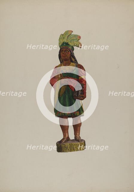 Tradesman's Sign, c. 1941. Creator: Laura Bilodeau.