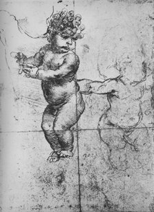 'Studies of Infants', c1480 (1945). Artist: Leonardo da Vinci.
