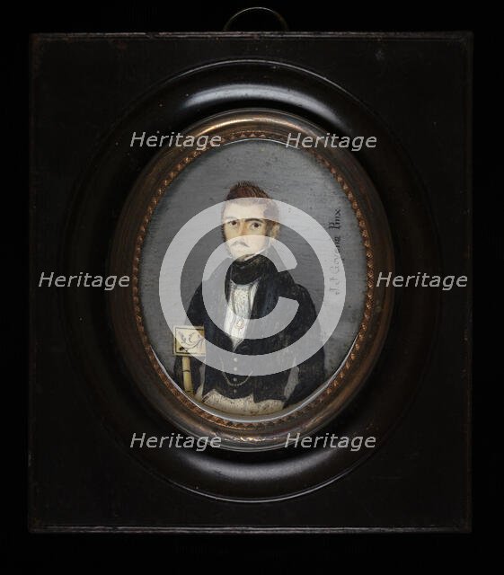 Caballero de la familia Goyena (Gentleman of the Goyena Family), ca. 1835-1843. Creator: Joaquin Jose Goyena.