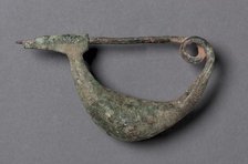 Boat-Shaped Fibula, 900-700 BC. Creator: Unknown.