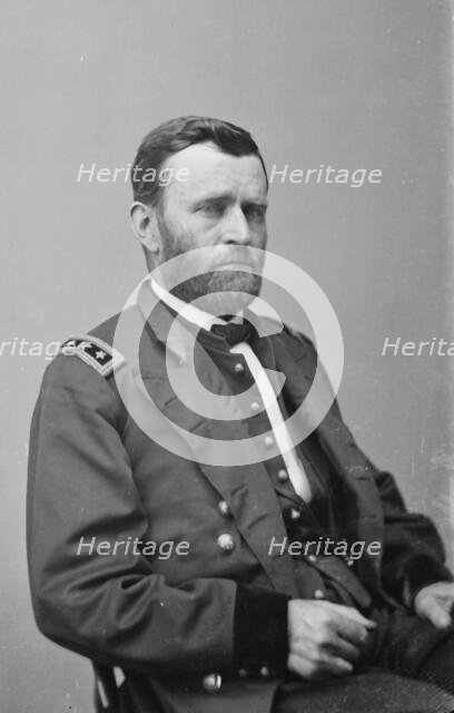 General Ulysses.S. Grant, between 1855 and 1865. Creator: Unknown.