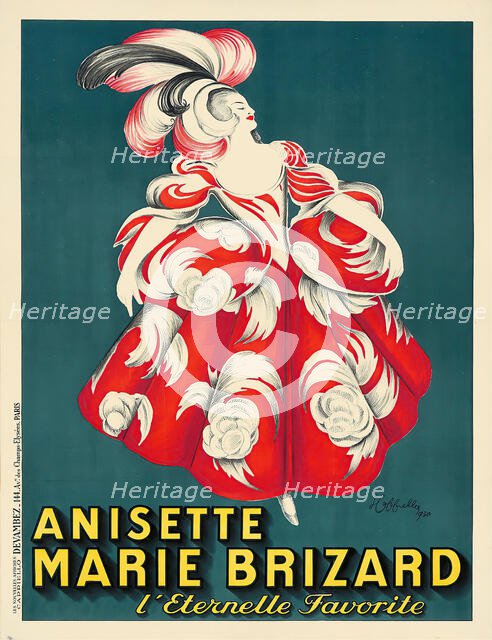 Anisette Marie Brizard , 1928. Creator: Cappiello, Leonetto (1875-1942).