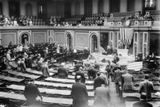 House in session. May 1911. Creator: Bain News Service.