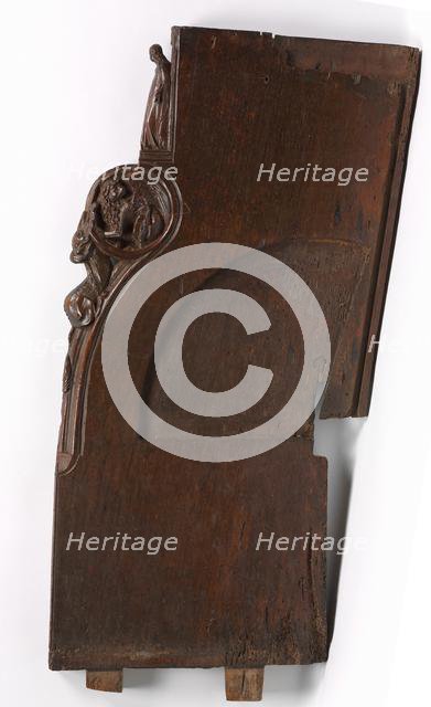 Panel from a Choir Stall, c. 1330-1340. Creator: Unknown.