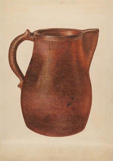 Pitcher, c. 1936. Creator: Yolande Delasser.