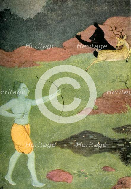 'The Death of Maricha', 1920. Creator: Unknown.