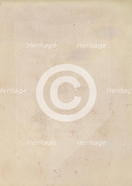 Pezzo di merletto, 1839. Creator: William Henry Fox Talbot.