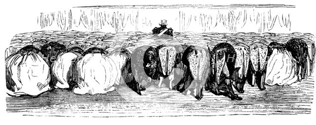 'History of Holy Russia. A great ball in the Winter Palace', 1854.  Artist: Gustave Doré