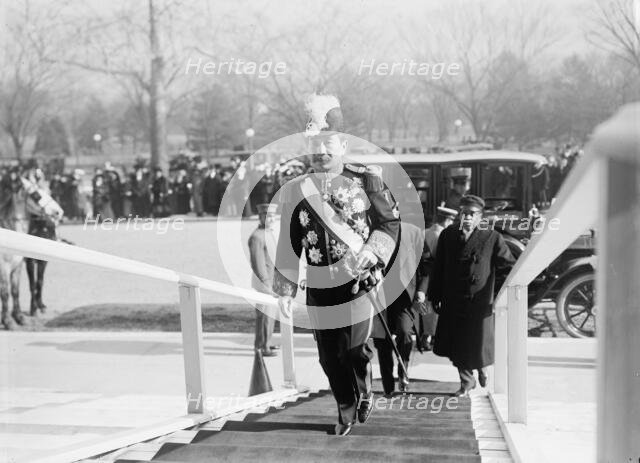 New Years Breakfasts, Pan American Union, 1913. Creator: Harris & Ewing.