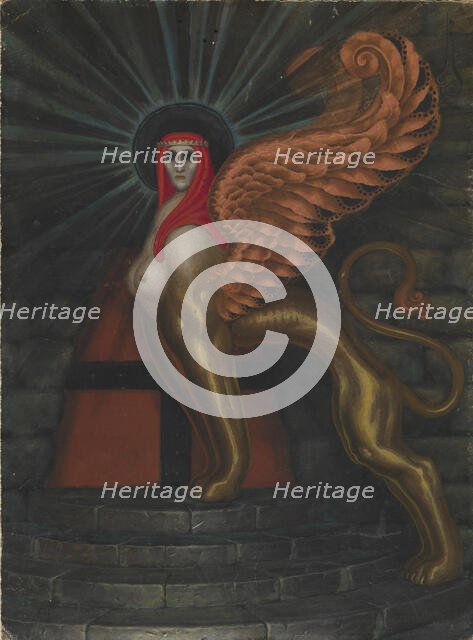 The Sealed Door, 1926. Creator: Nikolay Kalmakov.