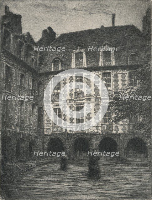 'Maison de Victor Hugo, Places des Vosges', 1915. Artist: George T Plowman.