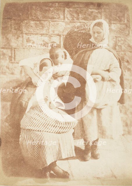 Newhaven Fishwives, 1843-47. Creators: David Octavius Hill, Robert Adamson, Hill & Adamson.