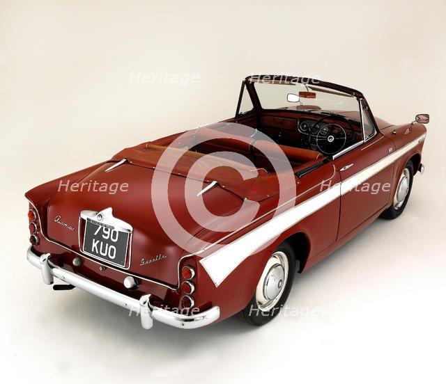 1962 Singer Gazelle 1600 IIIc Convertible. Creator: Unknown.