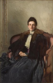 Portrait of Mrs. Harold Wilson, 1897. Creator: Sargent, John Singer (1856-1925).