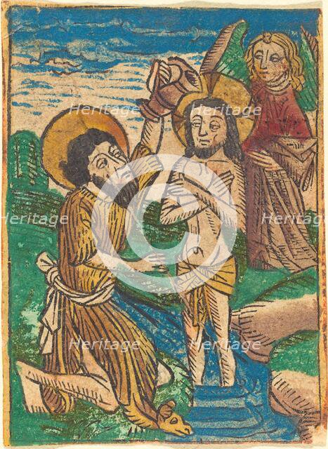 Baptism, c. 1490. Creator: Unknown.