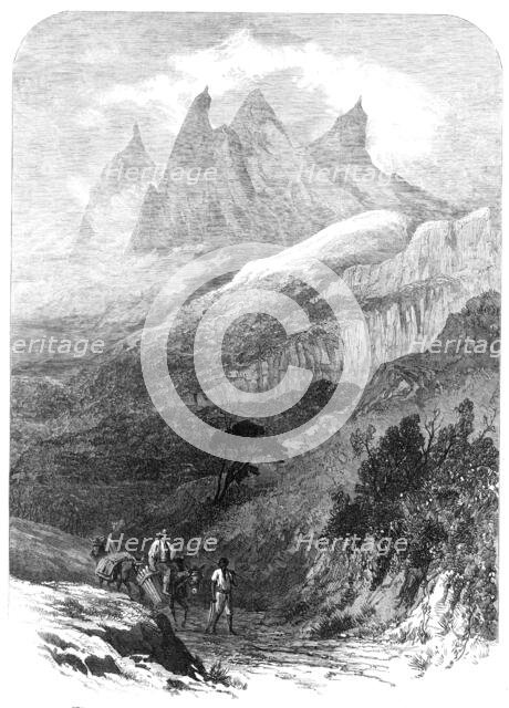 The Friar's Head, in the Organ Mountains, near Theresopolis, Rio de Janeiro, 1869. Creator: Unknown.