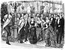 'Awkward Incident in Fashionable Life', 1876 (1891). Artist: Swain
