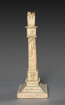 Candlestick, 1800s - early 1900s. Creator: Unknown.