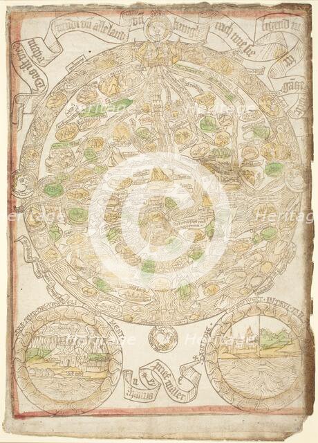 Map of the World, c. 1480. Creator: Unknown.