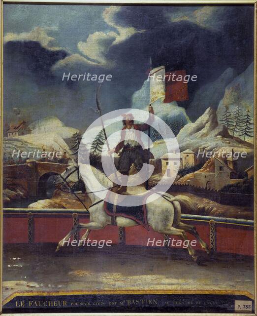 The "Polish Reaper", at Cirque-Olympique theatre, between 1801 and 1900. Creator: Unknown.