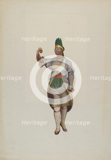 Indian Woman, 1935/1942. Creator: Unknown.