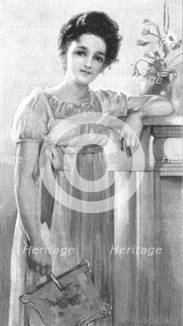 ''"Fireside Fancies" after Miss Ida R. Taylor, exhibited at the Royal Academy', 1890. Creator: Unknown.